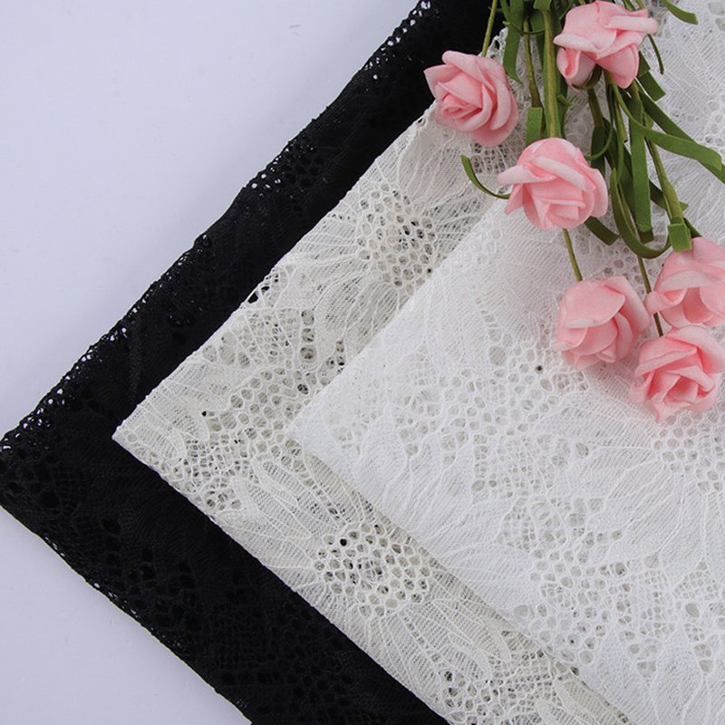 Lace Fabric Dress Cutwork for Women's Wear Wholesale Supplier 8